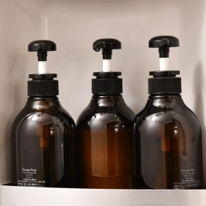 hotel toiletries soap and shampoo