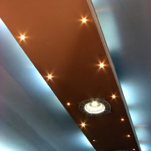 Hotel lights left on