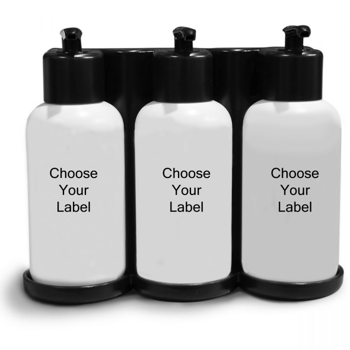 Pump+ Trio Dispenser (Black)