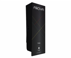 Aroya Odyssey Black Hand Soap Refillable Dispenser
