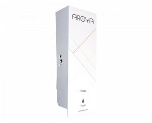 Aroya Odyssey White Hand Soap Refillable Dispenser