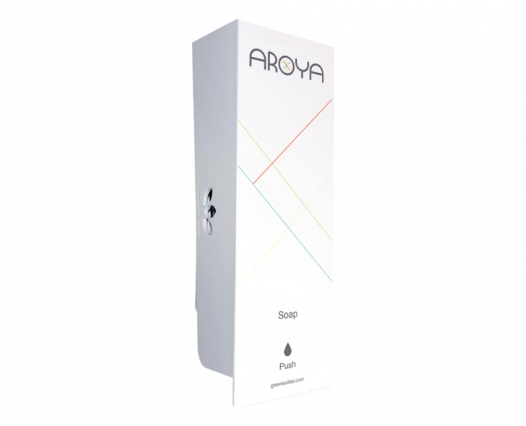 Aroya Odyssey White Lotion Refillable Dispenser