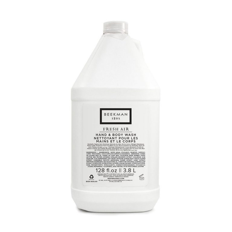 Beekman Fresh Air Shower Gel – 4 Gallon Case