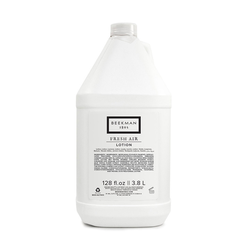 Beekman Fresh Air Lotion – 4 Gallon Case