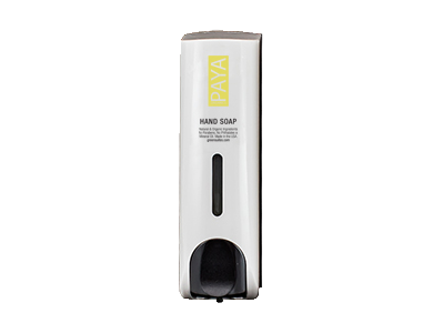 Paya Slim White Refillable Hand Soap Dispenser