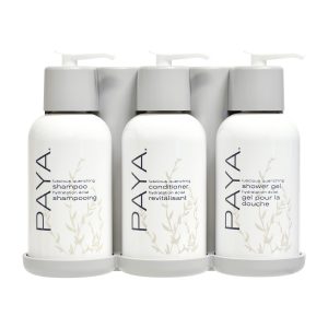 Paya EcoEclipse White 3-Chamber Refillable Dispenser