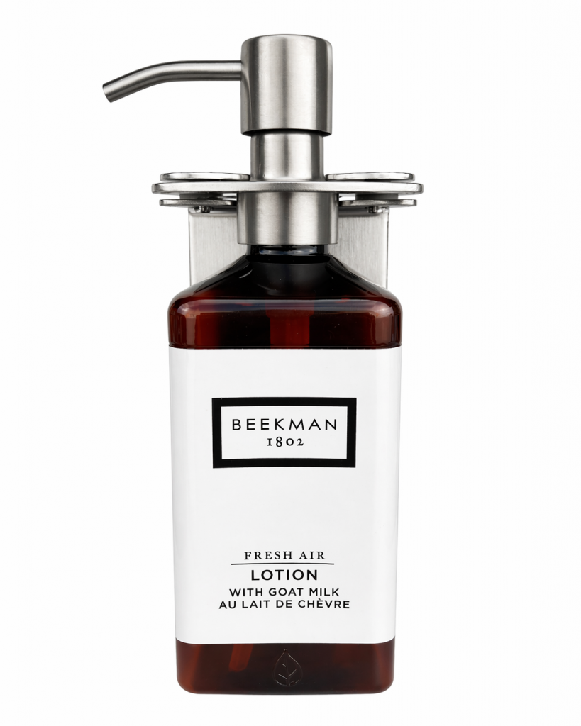 Beekman Fresh Air Kiff Silver Lotion Refillable Dispenser
