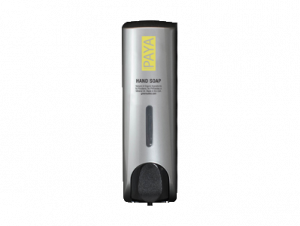 Paya Slim Silver Finish Refillable Hand Soap Dispenser
