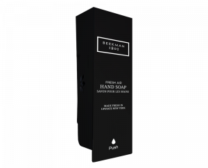 Beekman Fresh Air Odyssey Black Hand Soap Refillable Dispenser