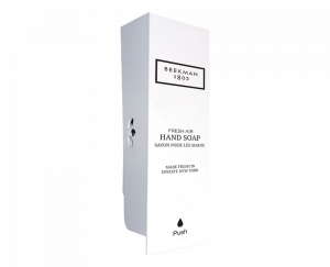 Beekman Fresh Air Odyssey White Hand Soap Refillable Dispenser