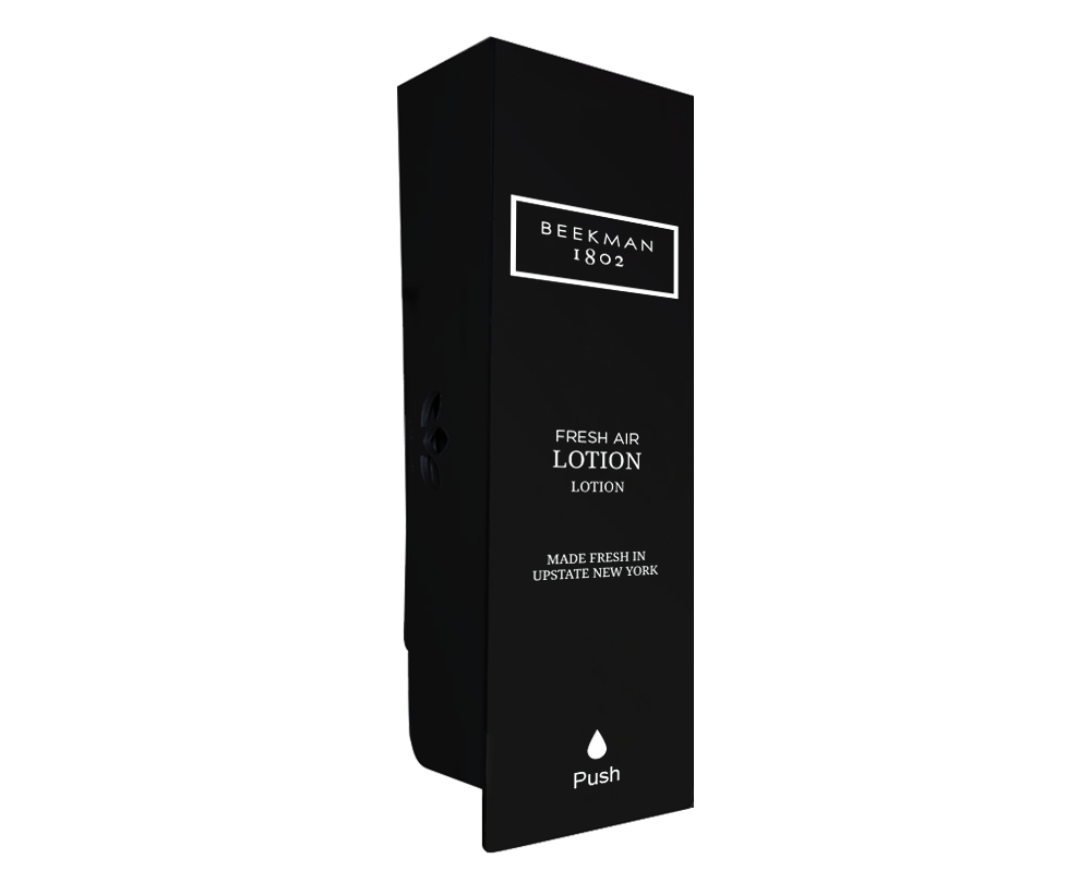 Beekman Fresh Air Odyssey Black Lotion Refillable Dispenser