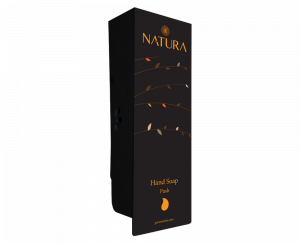 Natura Odyssey Black Hand Soap Refillable Dispenser