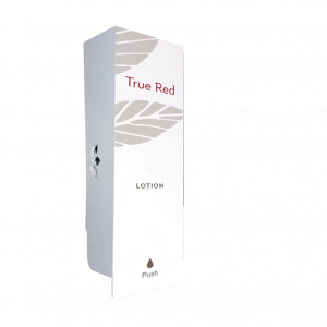 True Red Odyssey White Lotion Refillable Dispenser