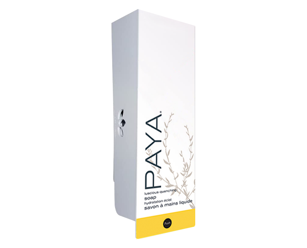 Paya Odyssey White Hand Soap Refillable Dispenser