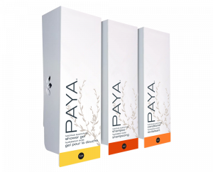 Paya Odyssey White 3 Chamber (Shampoo, Conditioner & Shower Gel) Refillable Dispenser