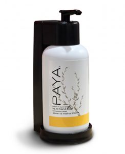 Paya Pump+ Black Hand Soap Dispenser