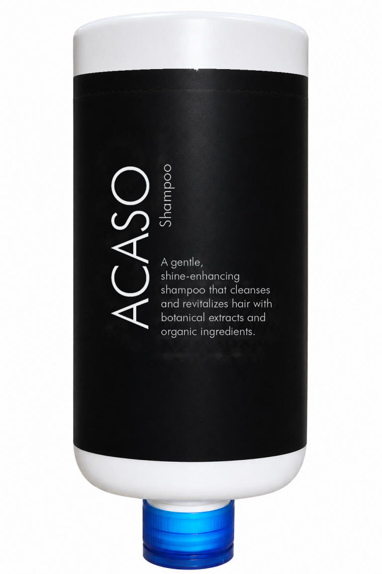 Acaso Shampoo Pinch Bottle 380ml Prefilled (36 per Case)