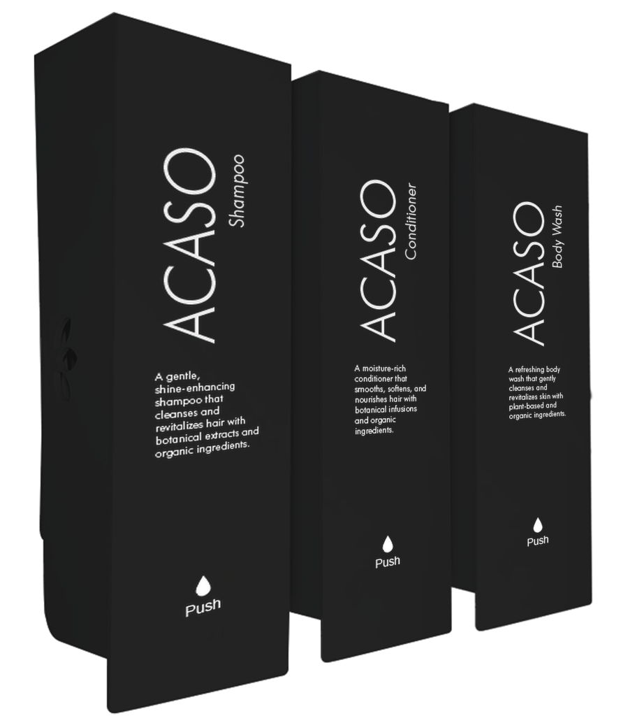 Acaso Odyssey Black trio (Shampoo, Conditioner & Body Wash)