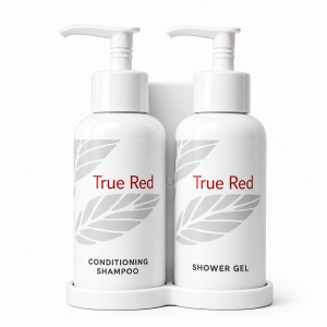 True Red Pump+ White Duo Conditioning Shampoo & Shower Gel Set