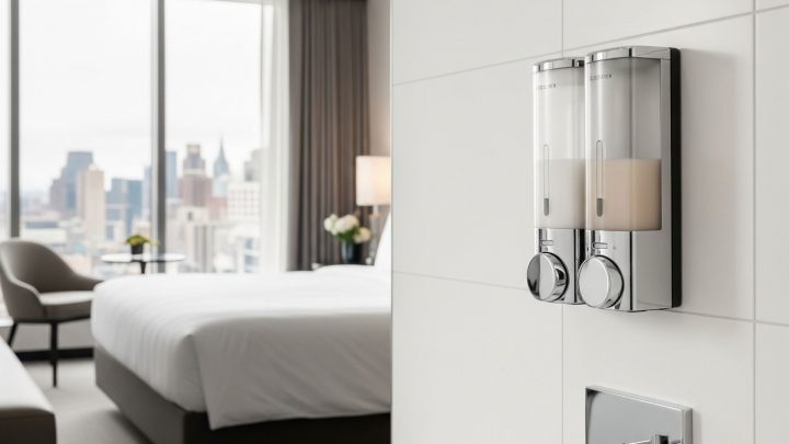 The Rise of Shampoo and Conditioner Dispensers in Independent Hotels
