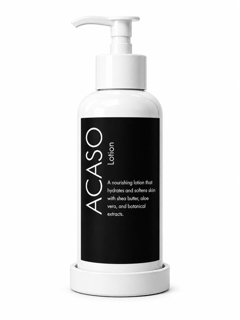 Acaso Pump+ White Lotion Refillable Dispenser