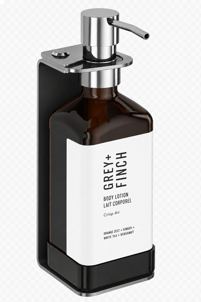 Grey + Finch Kiff Body Lotion Refillable Dispenser