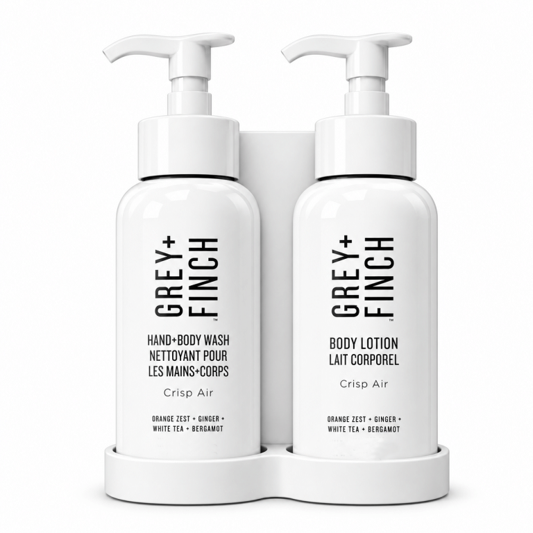 Grey + Finch Pump+ Duo Bodywash & Bodylotion Set